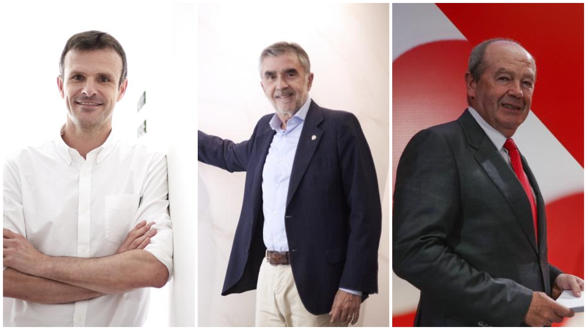 Uriarte, Arechabaleta y Barkala, candidatos a la presidencia del Athletic