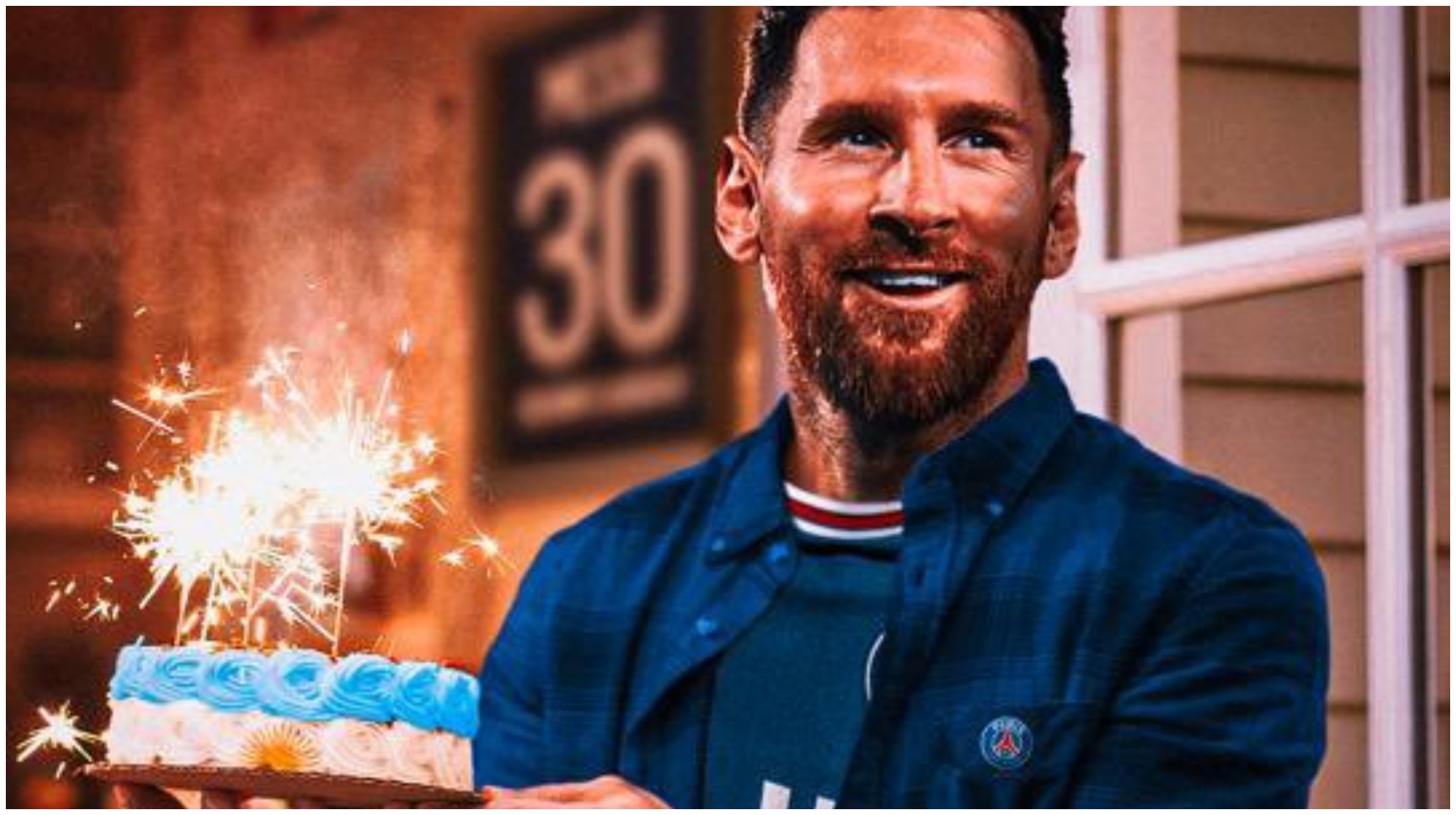 El vídeo especial que Messi recibió del PSG por su 35 cumpleaños