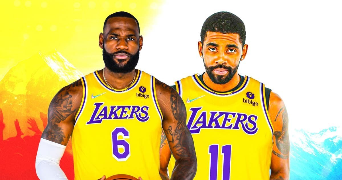 kyrie irving lakers uniform