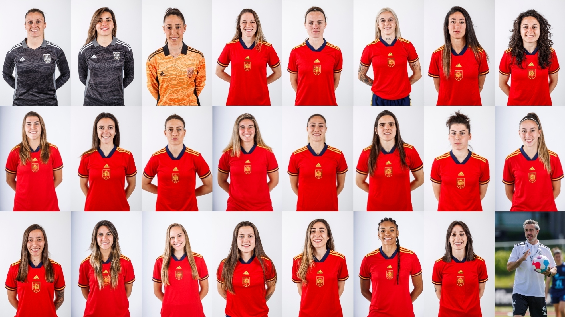 Jugadoras de futbol femenino españa