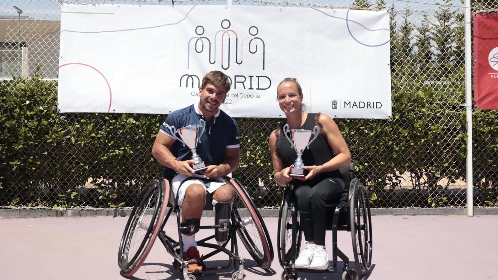 Martín de la Puente y Jiske Griggioen gana el ITF Wheelchair de la Fundación Emilio Sánchez Vicario