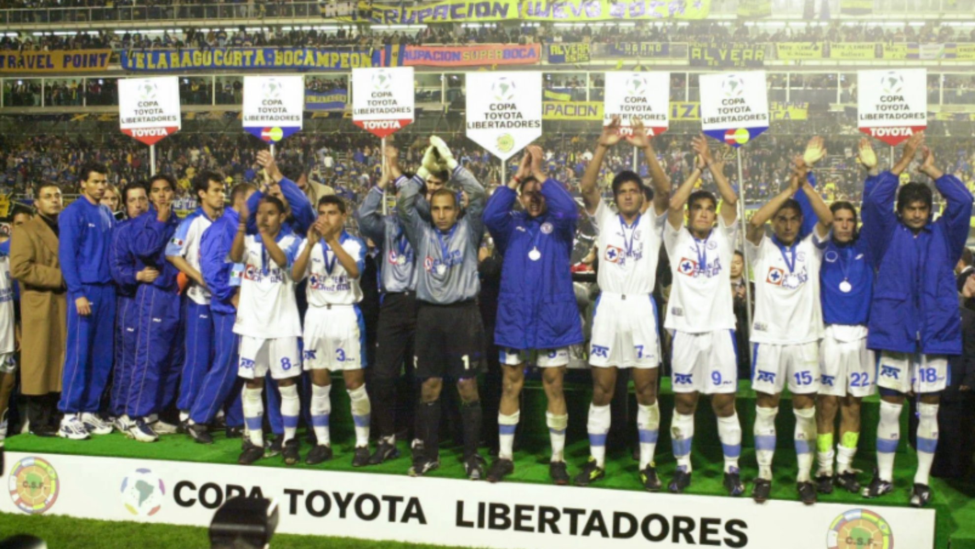 cruz azul recuerda la final ante boca juniors en la copa libertadores 2001