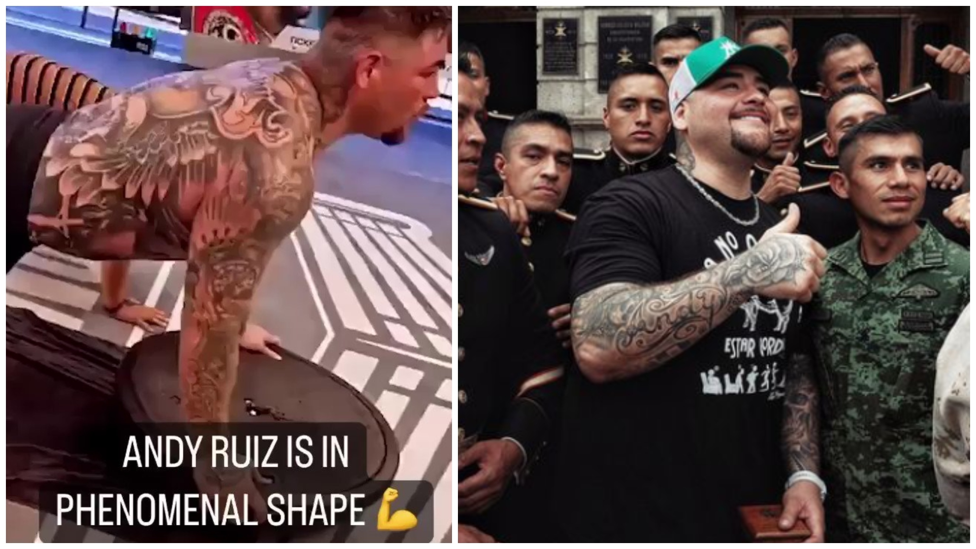 Andy Ruiz cambia de físico para su pelea ante Luis King Kong Ortiz.