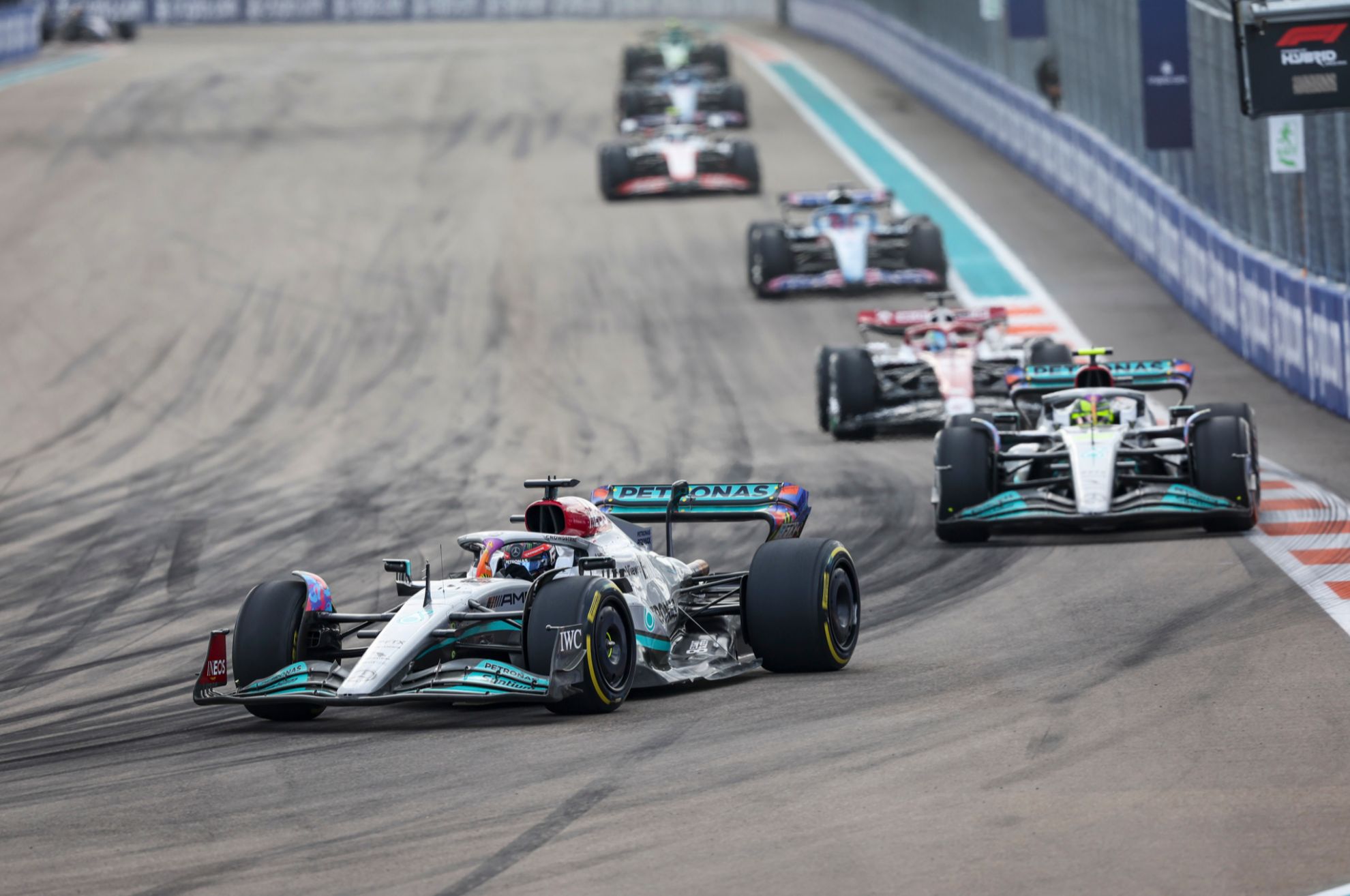 Mercedes corre 'en casa': sus dos pilotos este ao son britnicos.