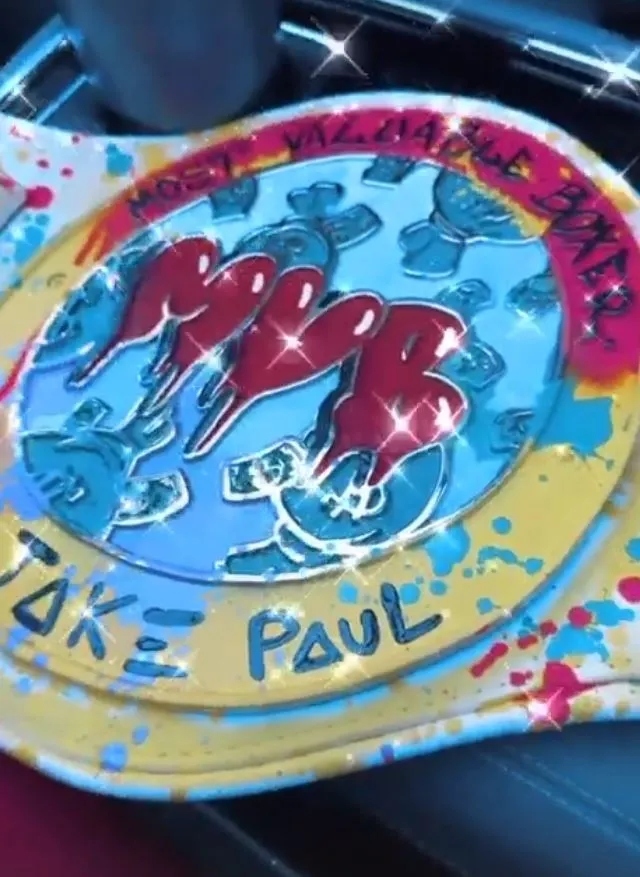 El cinturn para el ganador entre Paul y Fury