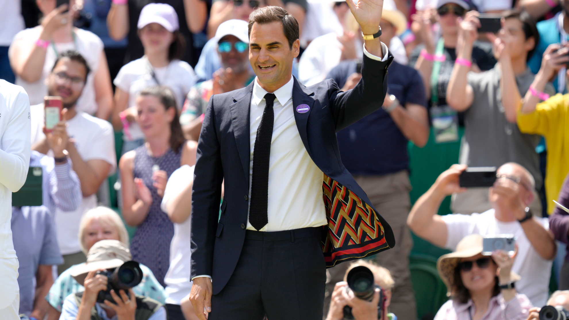 Federer, presente en Wimbledon: "Espero volver una vez más"