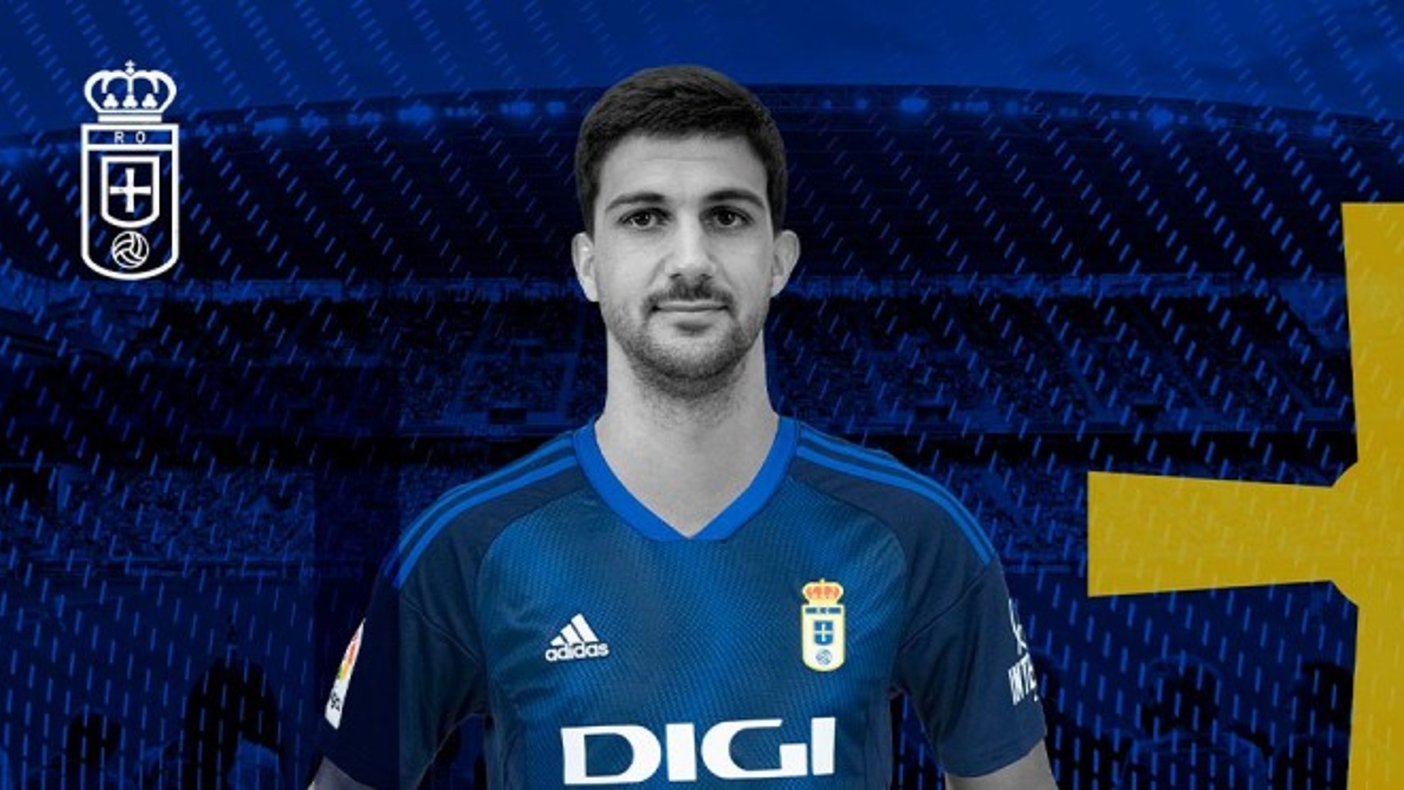 Pomares (29) tras convertirse en nuevo fichaje del Real Oviedo