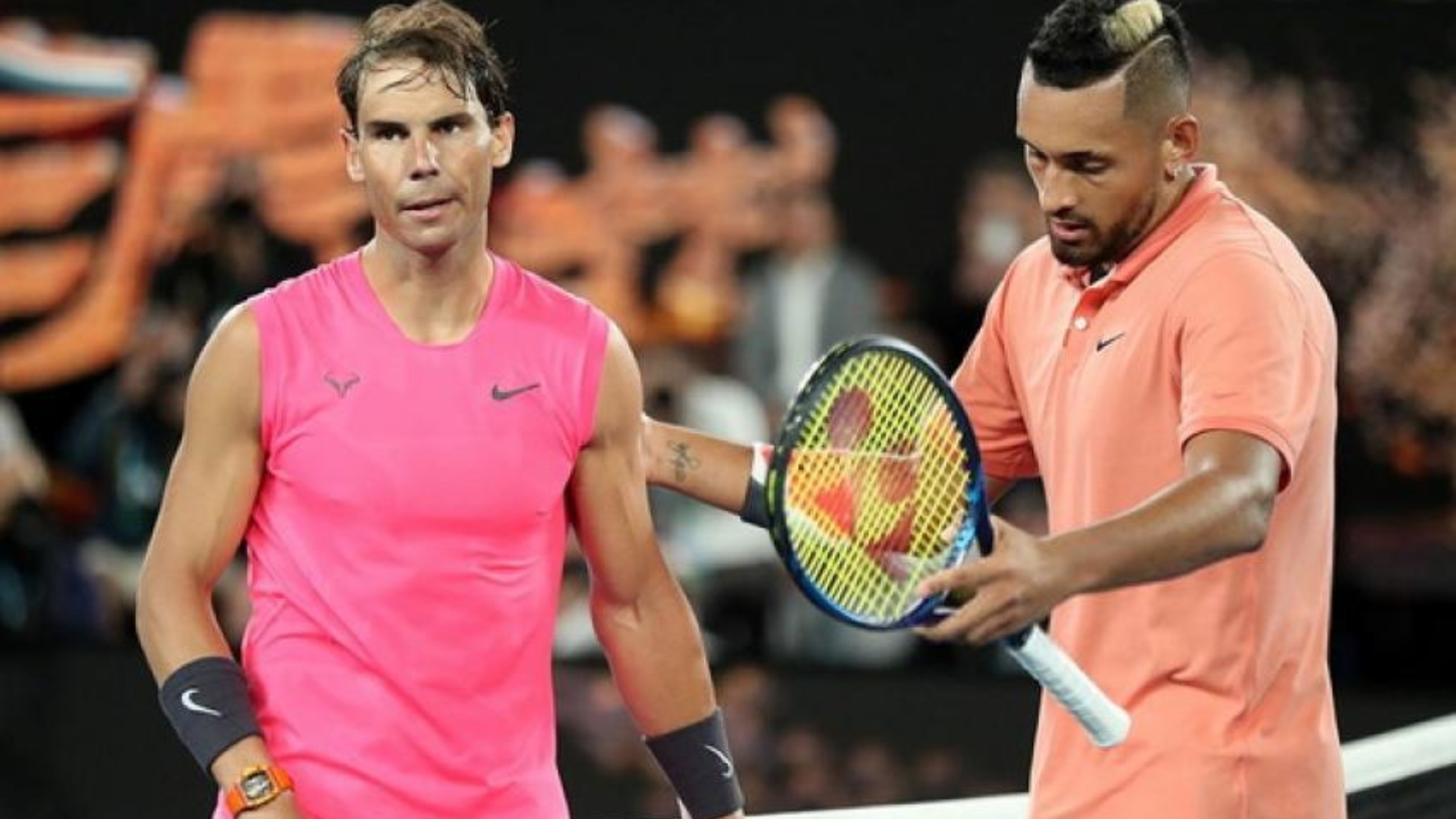 El mensaje de ánimo de Kyrgios a Nadal tras conocer su retirada de Wimbledon