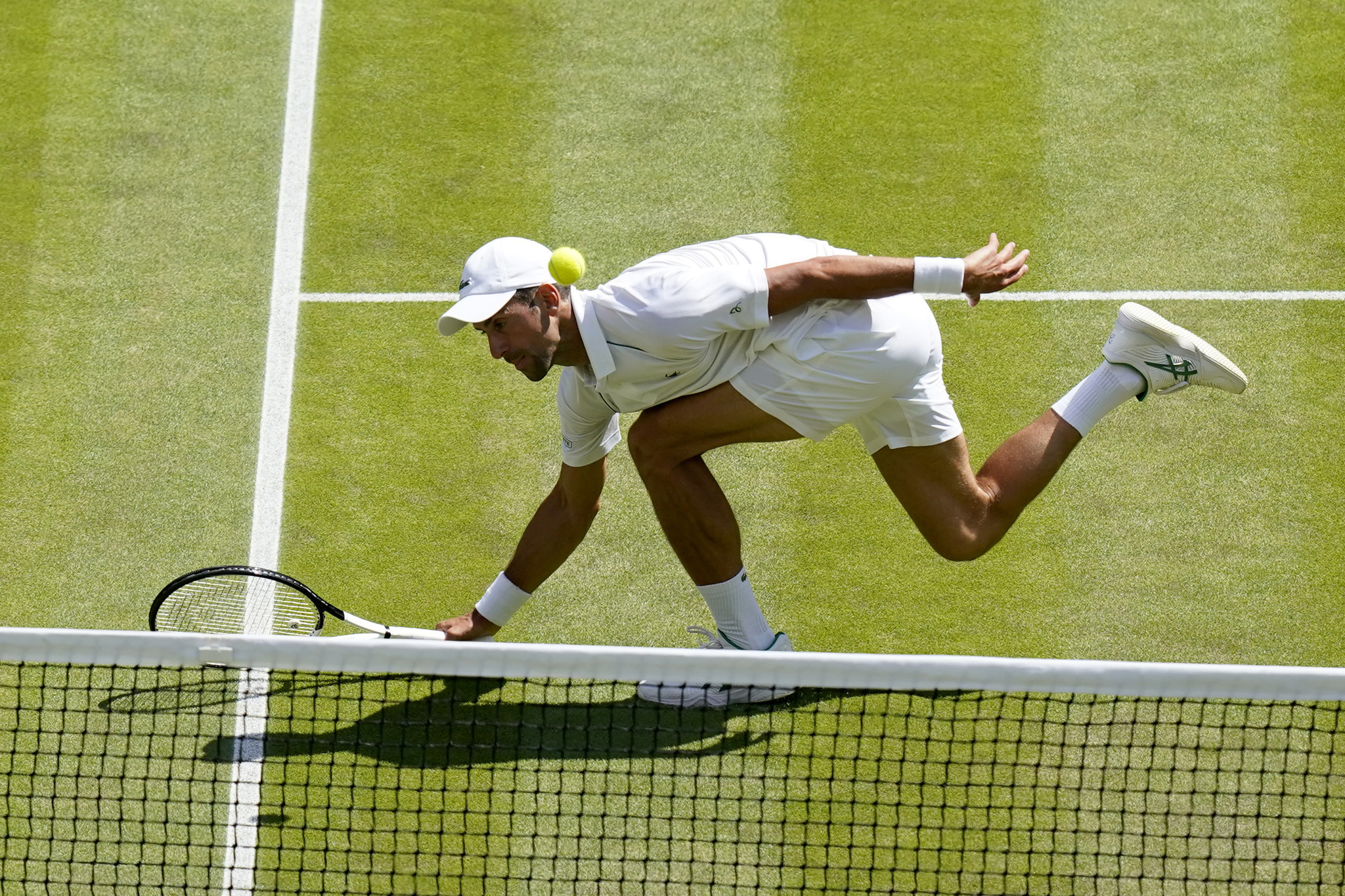 Djokovic - Kyrgios Final de Wimbledon en directo hoy (AP Photo/Gerald Herbert)