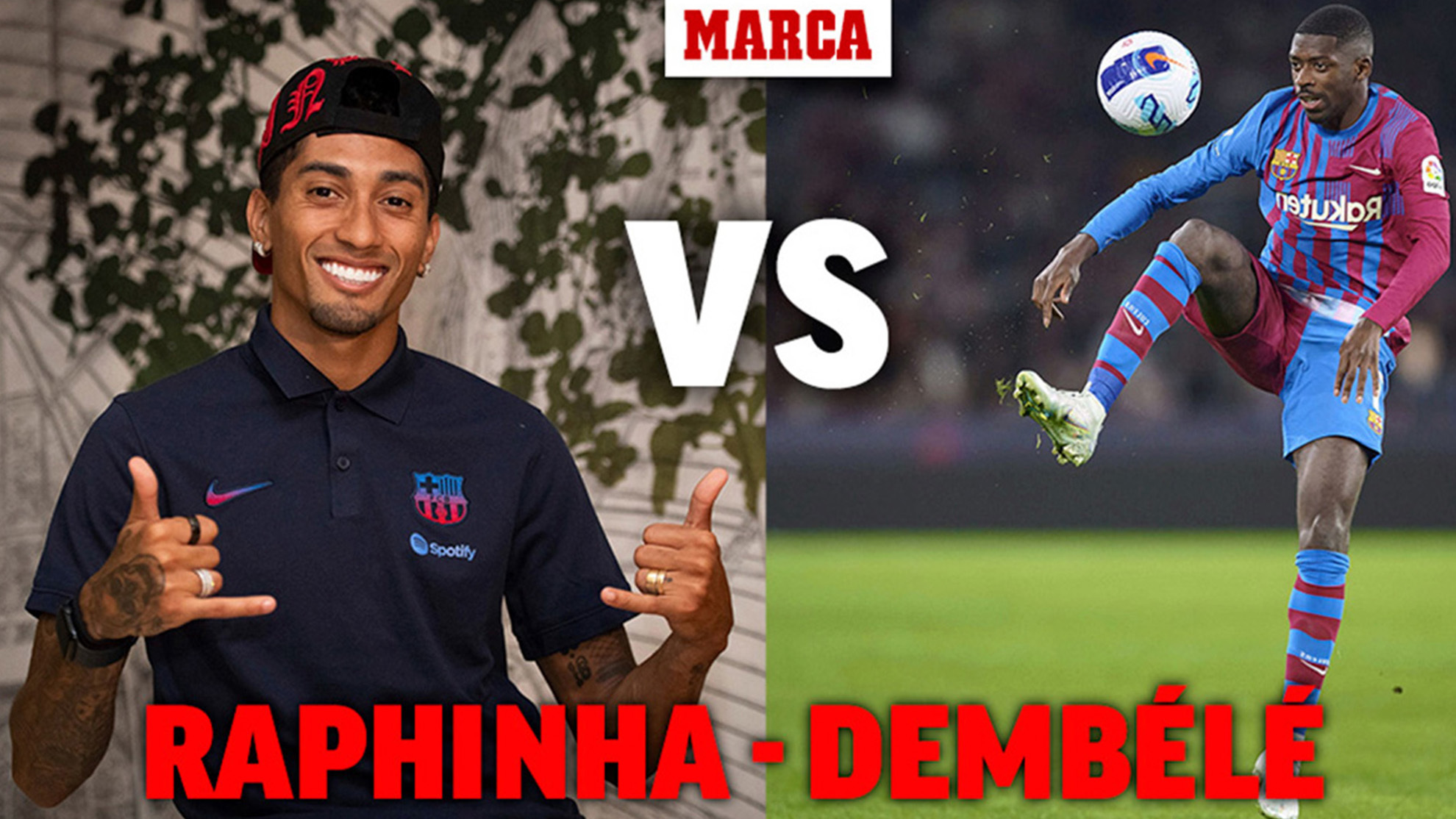 Encuesta MARCA: Raphinha o Dembélé, ¿quién debe ser titular?