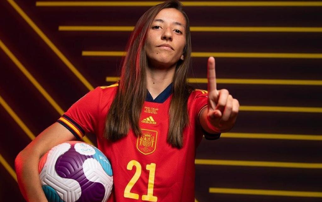 Sheila García, jugadora de la selección española