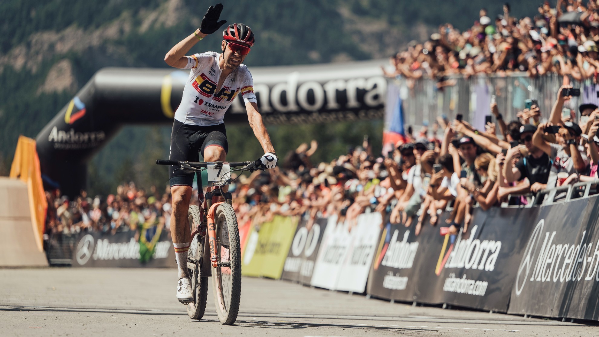 David Valero conquista la plata en la Copa del Mundo de Mountain Bike