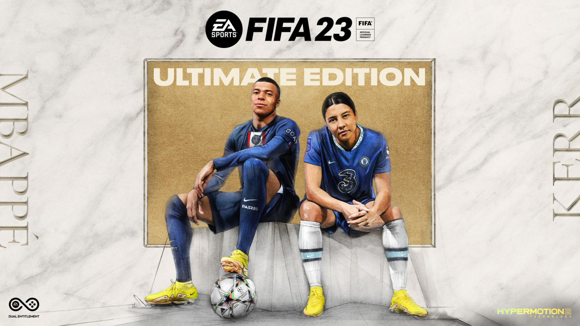 Kylian Mbappé y Sam Kerr, protagonistas de la edición Ultimate de FIFA 23