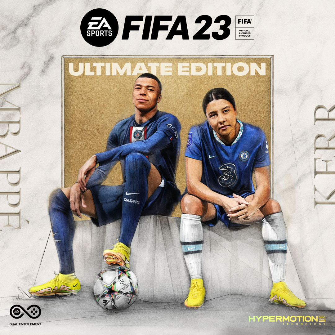 La portada Ultimate de FIFA 23