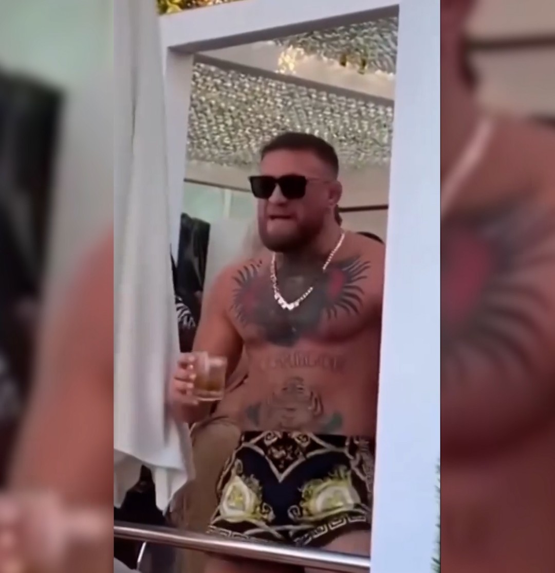 McGregor almost has a fight whilst partying in Ibiza