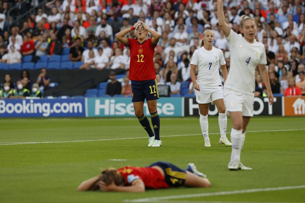 Inglaterra vs españa eurocopa femenina
