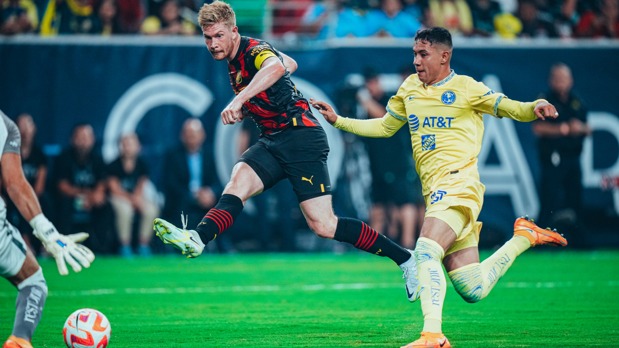 Kevin De Bruyne leads the way for Manchester City's win in Houston against Club América