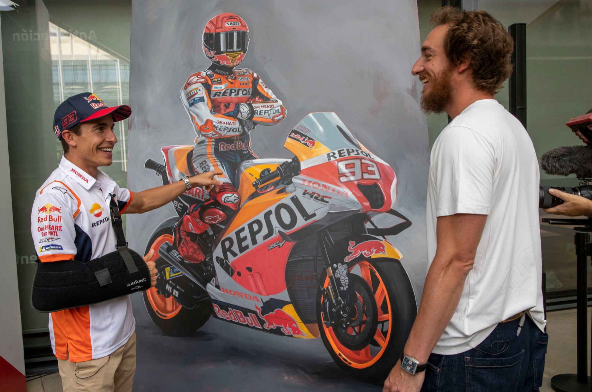 Marc Márquez - Repsol Honda - MotoGP - 10 años - homenaje - Manu Campa