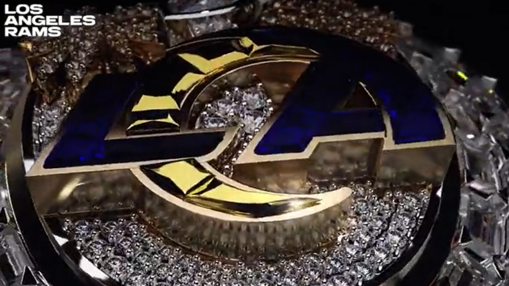 Los Ángeles Rams reciben sus anillos de campeones de la Super Bowl