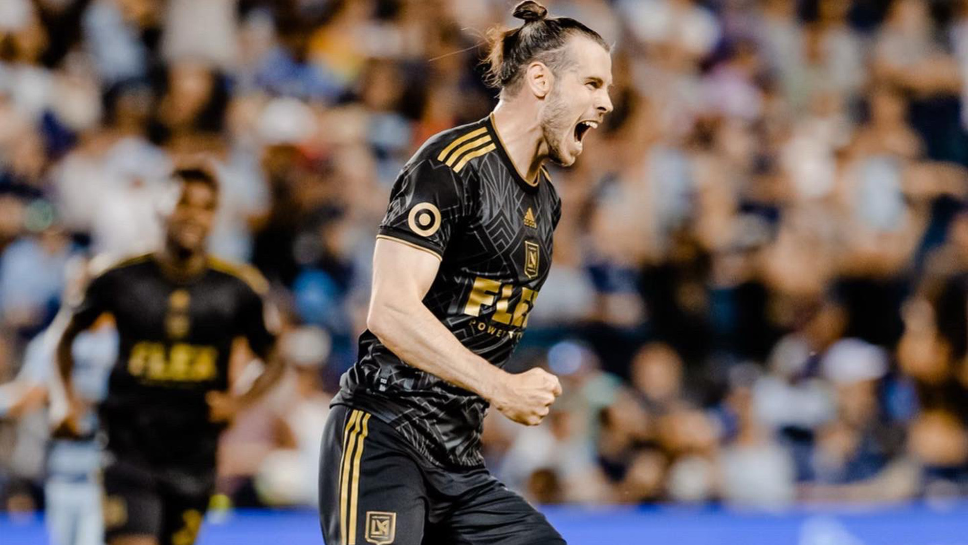 Gareth Bale anota su primer gol en la MLS.