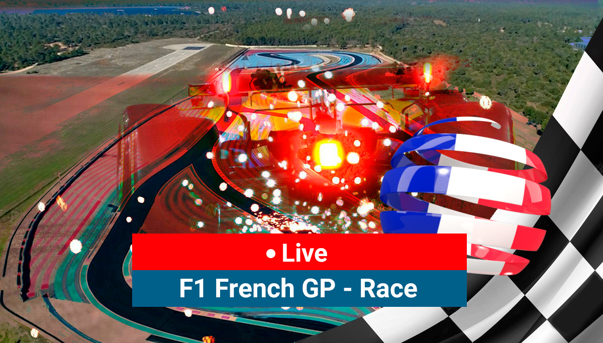 F1 LIVE - Formula 1's French Grand Prix Race Commentary