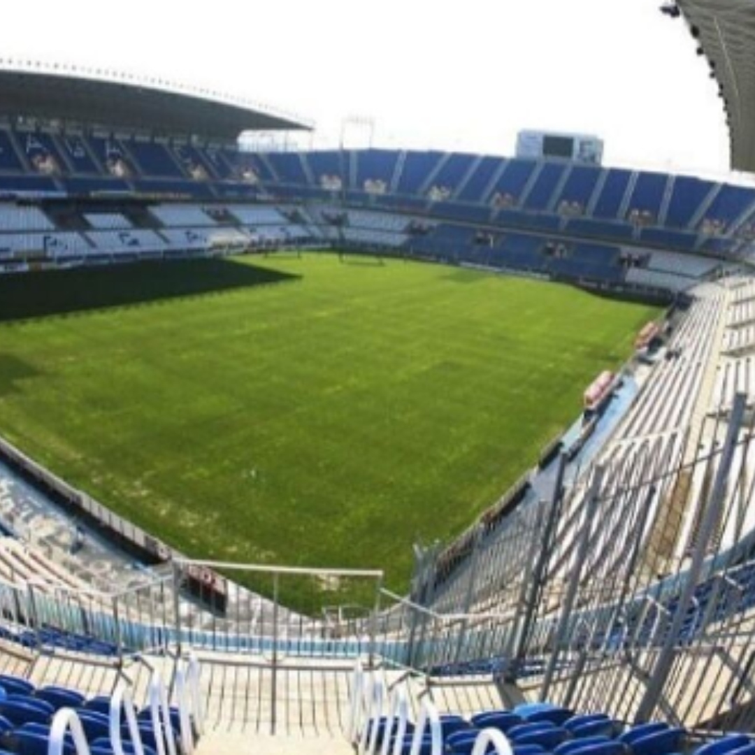 Vista del estadio de La Rosaleda / MÄLAGA