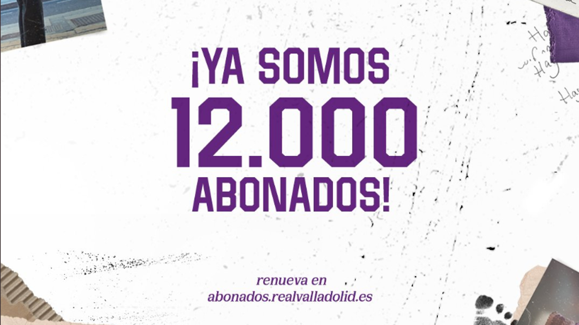 El Valladolid supera los 12.000 abonados