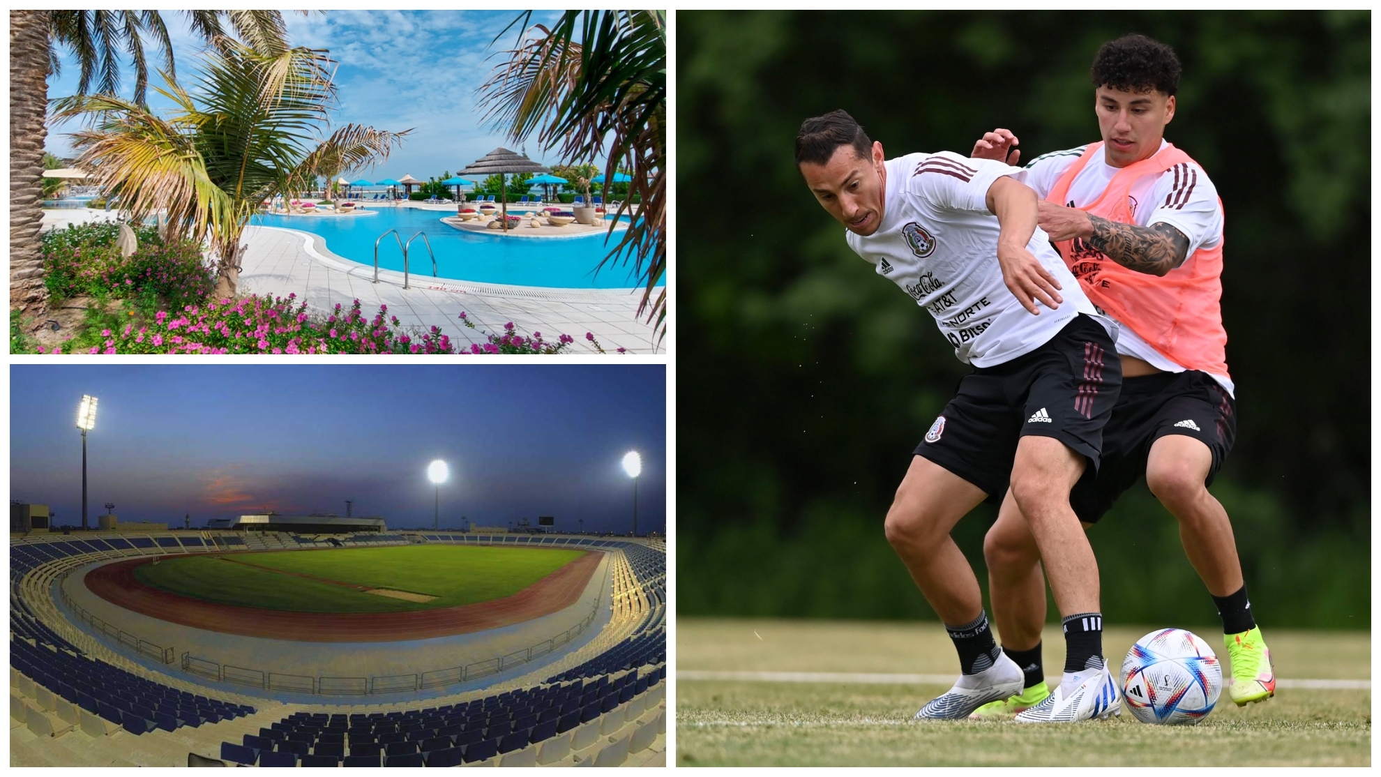 Selección mexicana define su sede de entrenamientos y su búnker de concentración a las afueras de Doha.