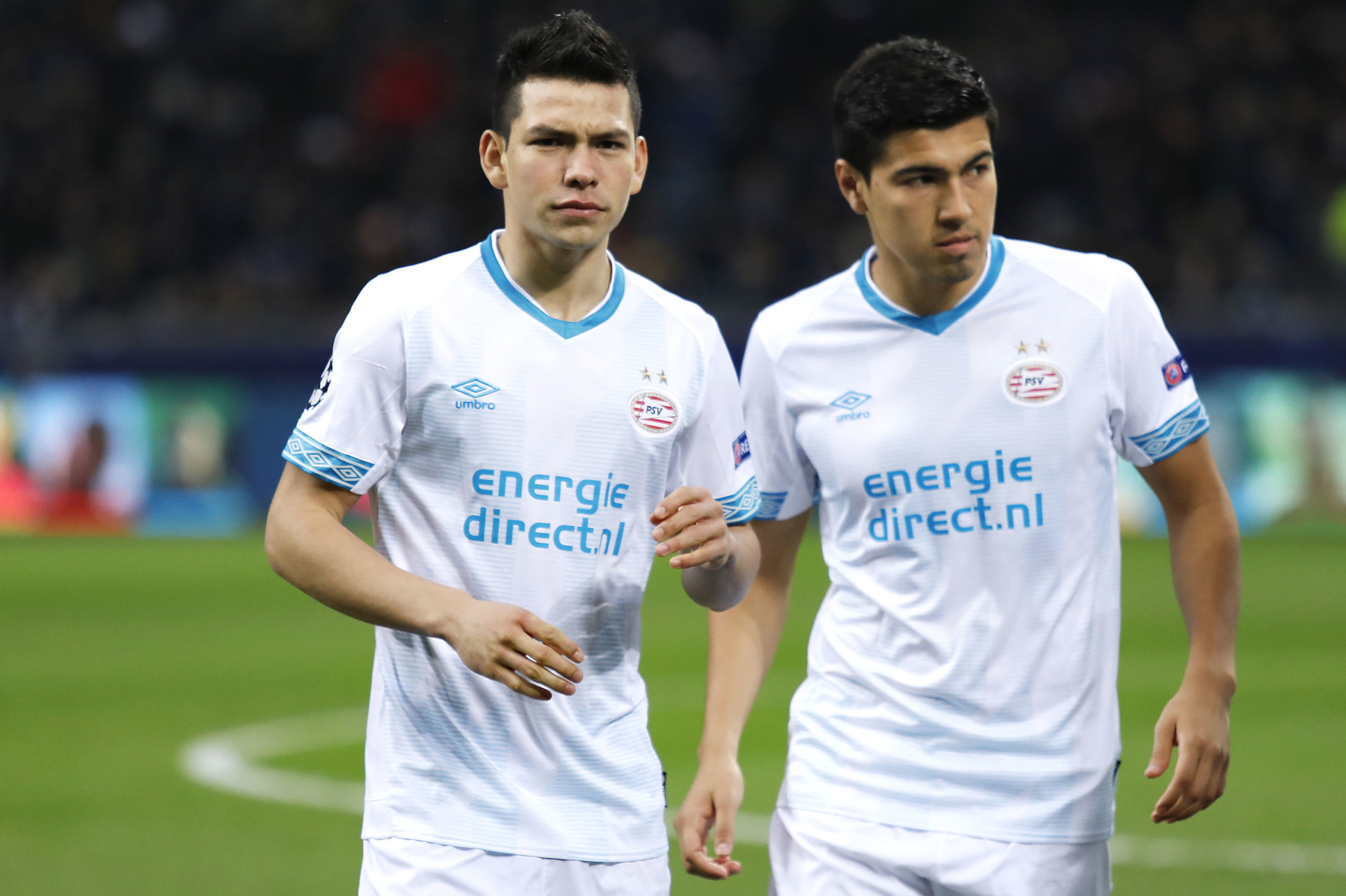 Chucky Lozano y Erick Gutiérrez fueron compañeros en el PSV.
