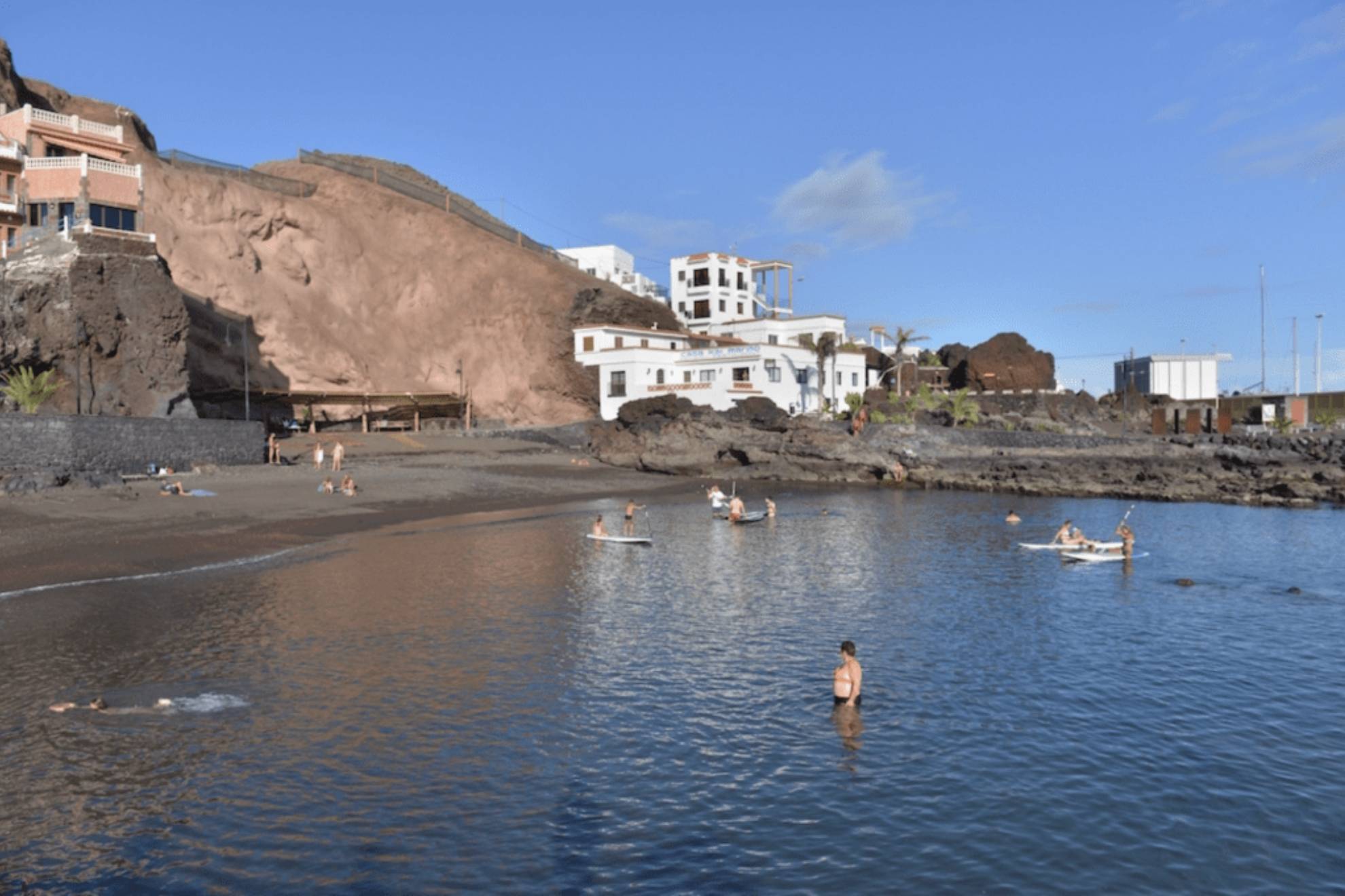 Playa de la Resinga, en la isla de El Hierro.