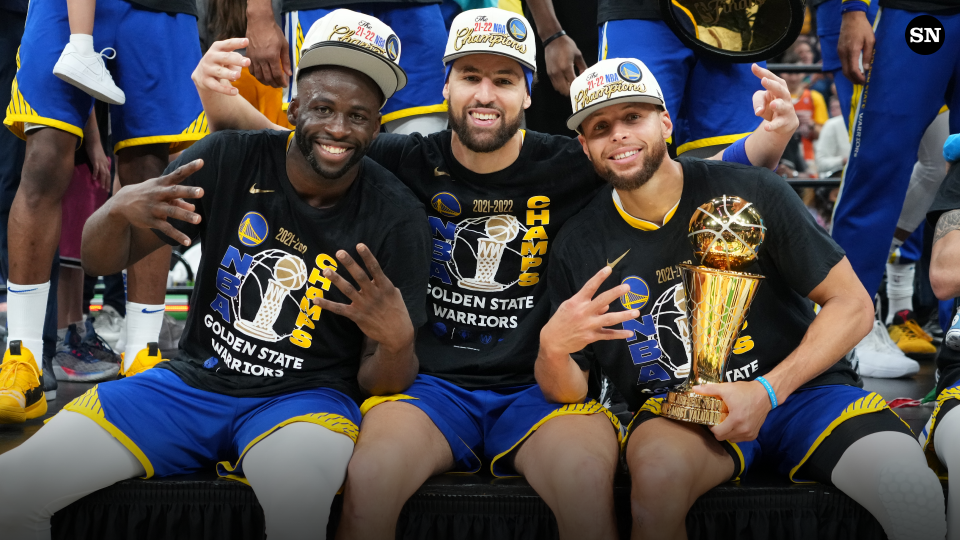 Green, Thompson y Curry tras ganar la NBA | NBA Entertainment