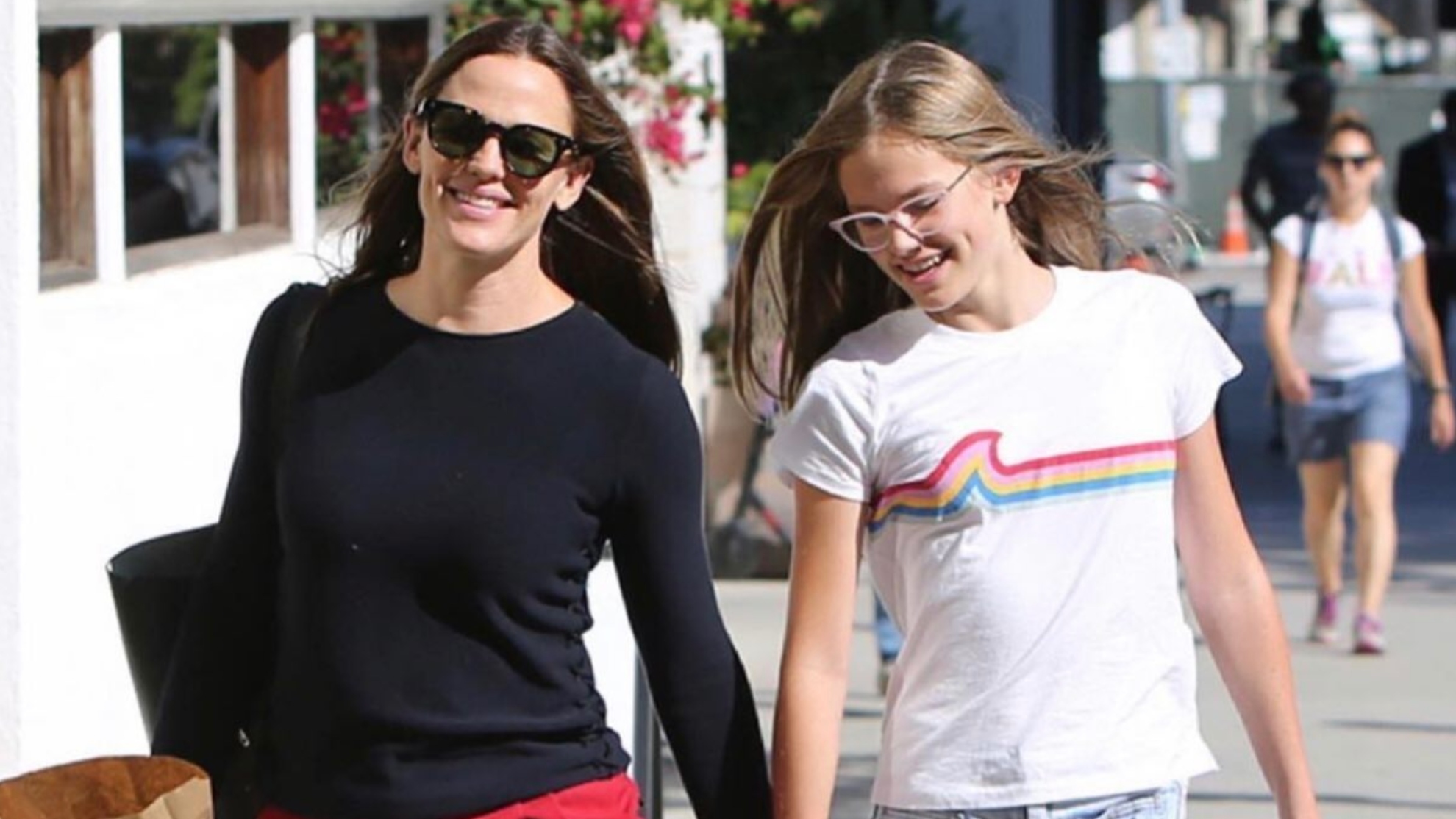 Jennifer Garner and daughter Violet