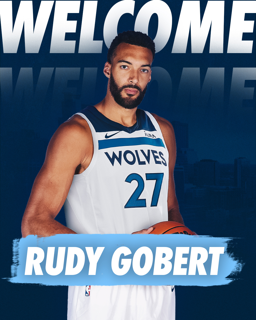 Rudy Goberto |  @Timberwolves