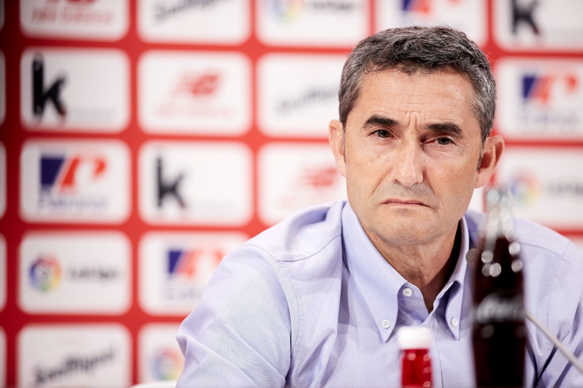 Ernesto Valverde habló tras el partido de pretemporada/ Ricardo Larreina / UGS