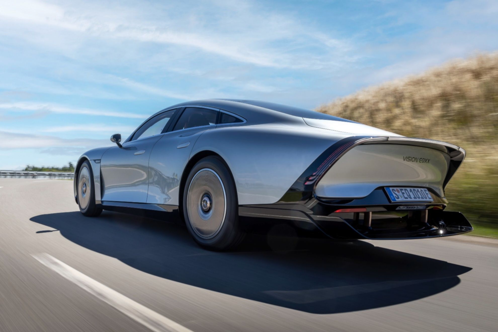 Mercedes Vision EQXX - prototipo - coche electrico - prueba - test drive - eficiencia