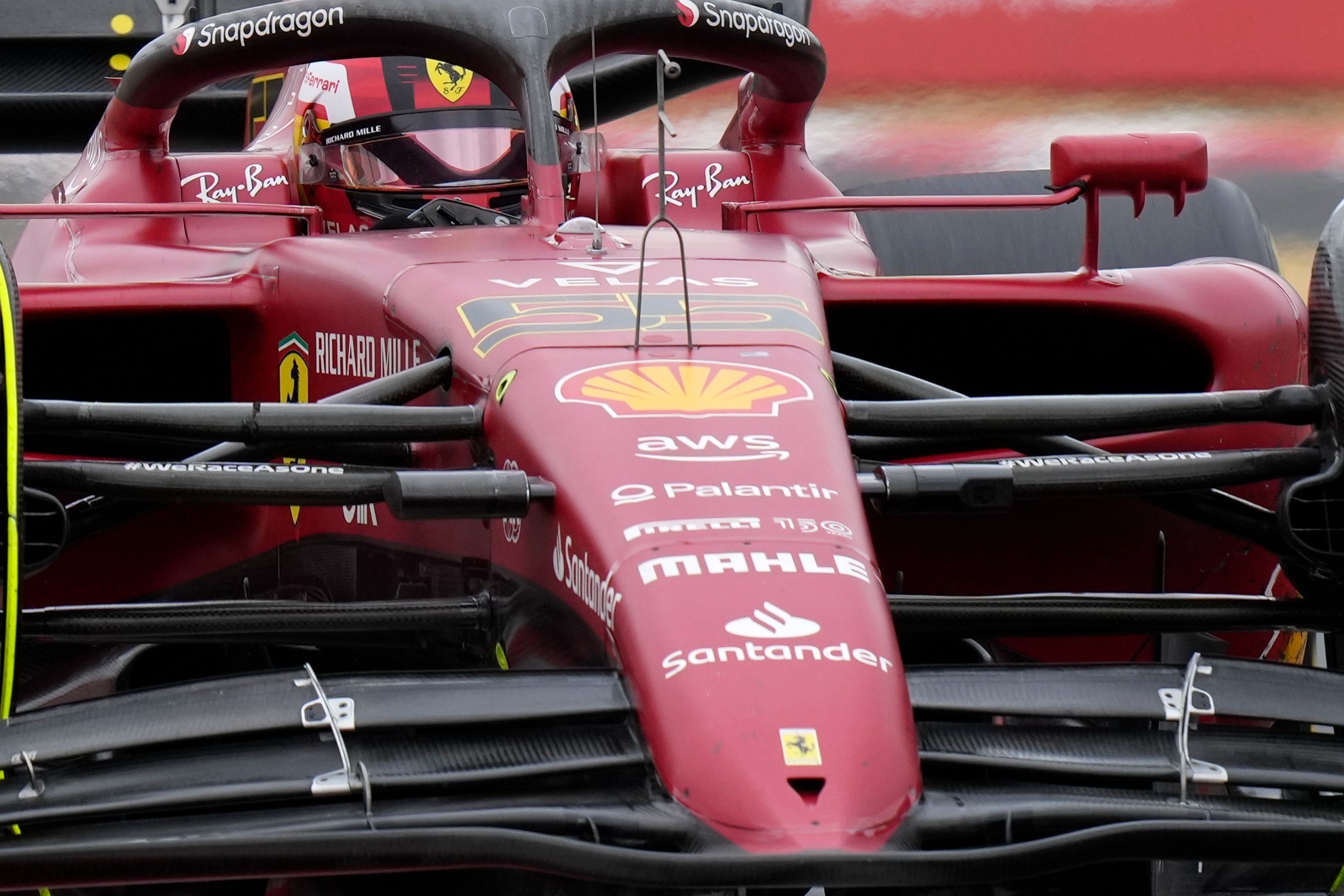 Carlos Sainz durante el Gran Premio de Hungría Darko Bandic | AP