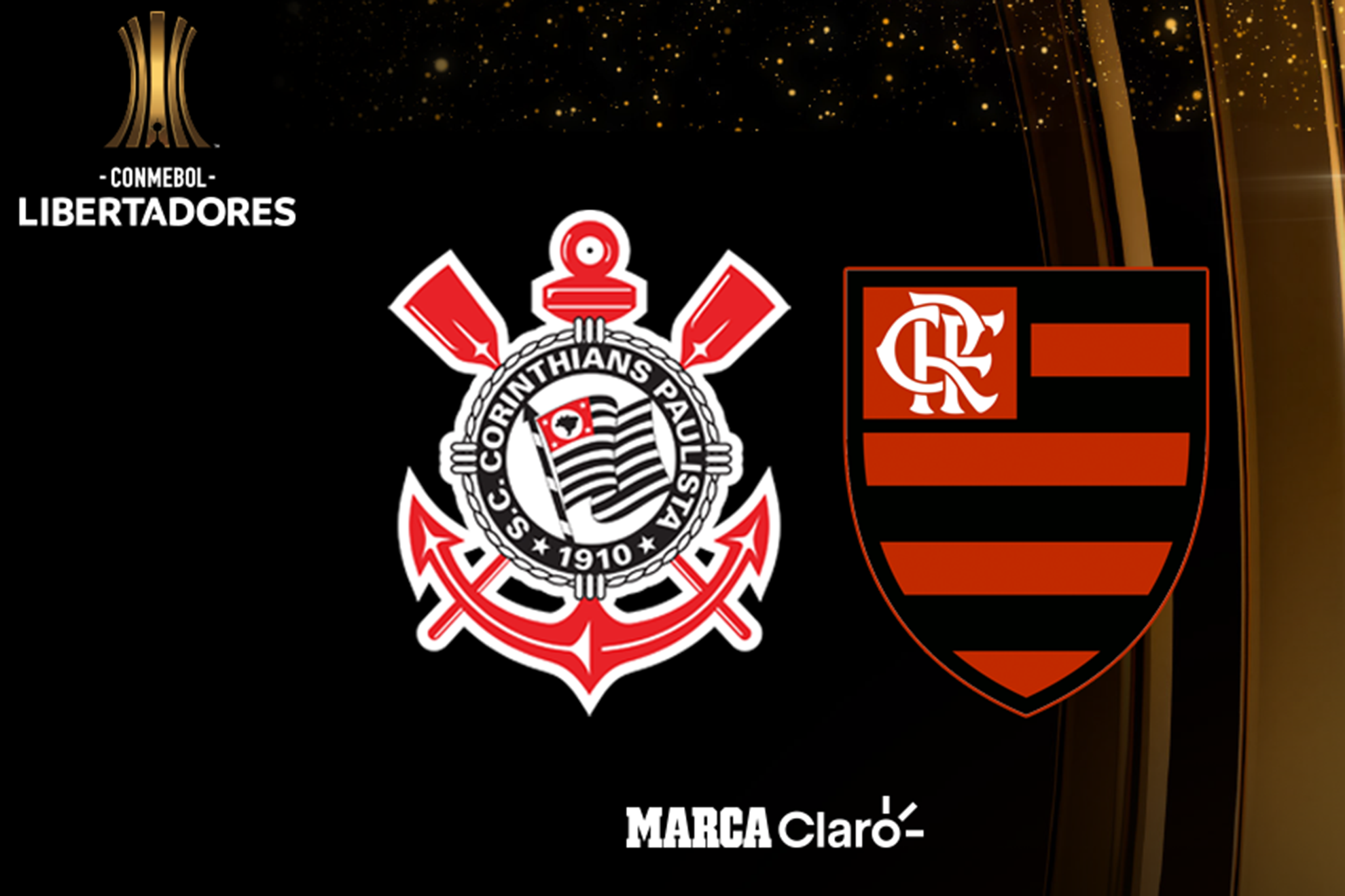 Corinthians vs Flamengo, en vivo: el streaming online del partido de la ida de los cuartos de final de la Copa Libertadores