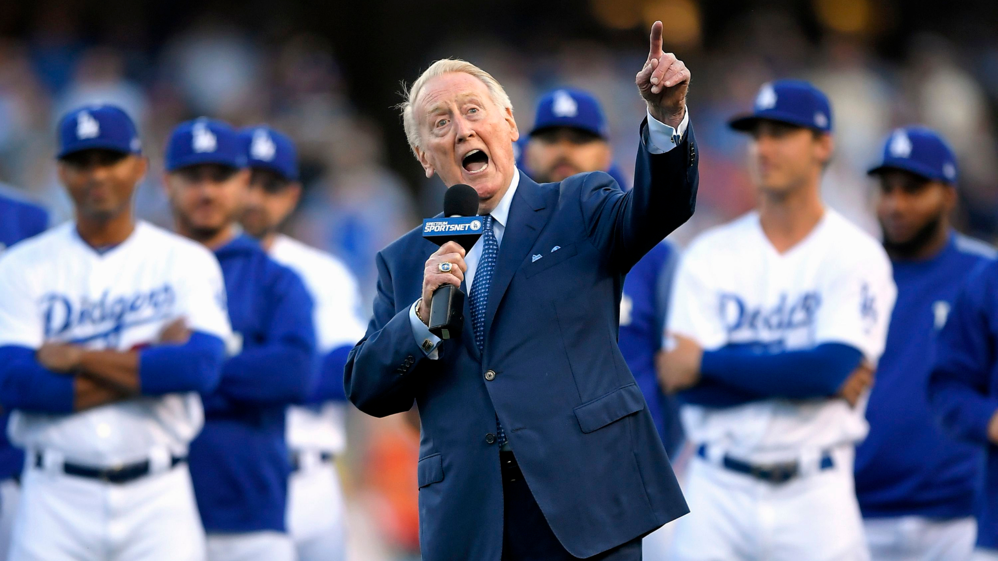Legendary Brooklyn and Los Angeles Dodgers broadcaster Vin Scully dies at age 94