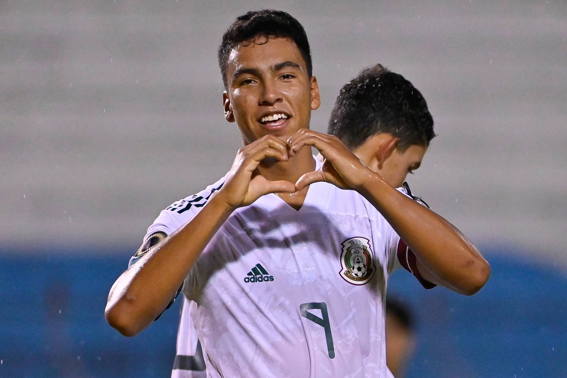 Jesús Hernández en festejo de gol con la selección mexicana de fútbol sub 20 | Imago7