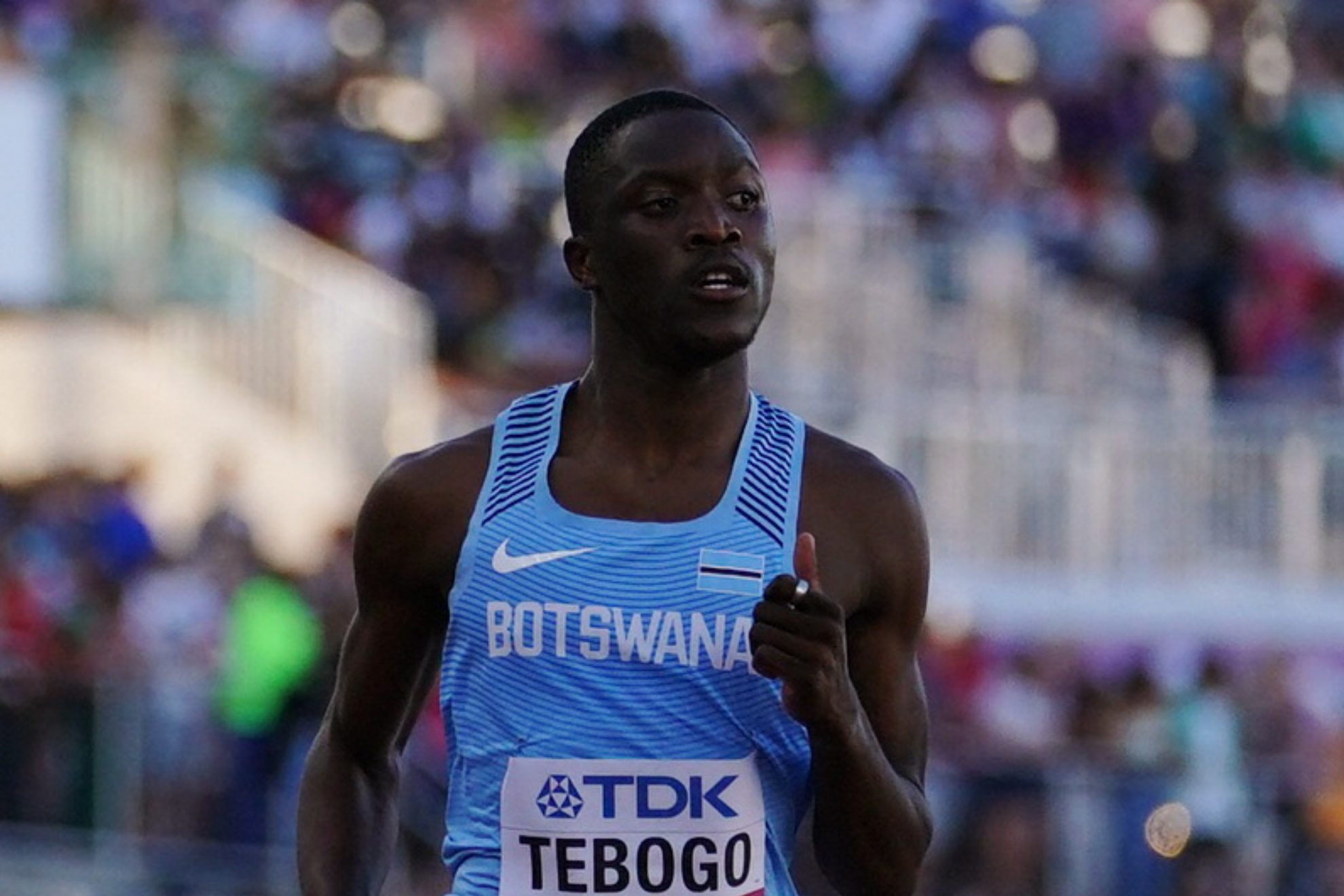 Letsile Tebogo también participó en el Mundial de mayores | Reuters