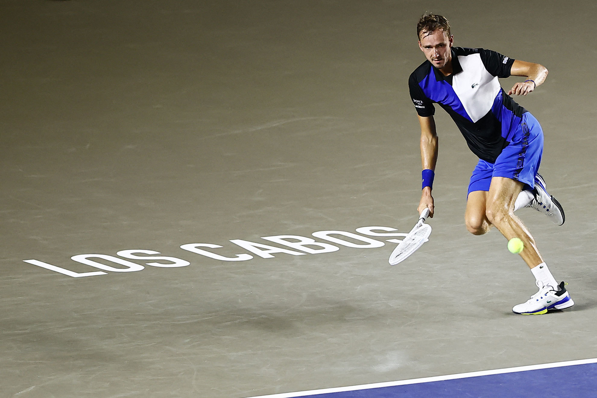 Medvedev, por el campeonato en Los Cabos. | Reuters