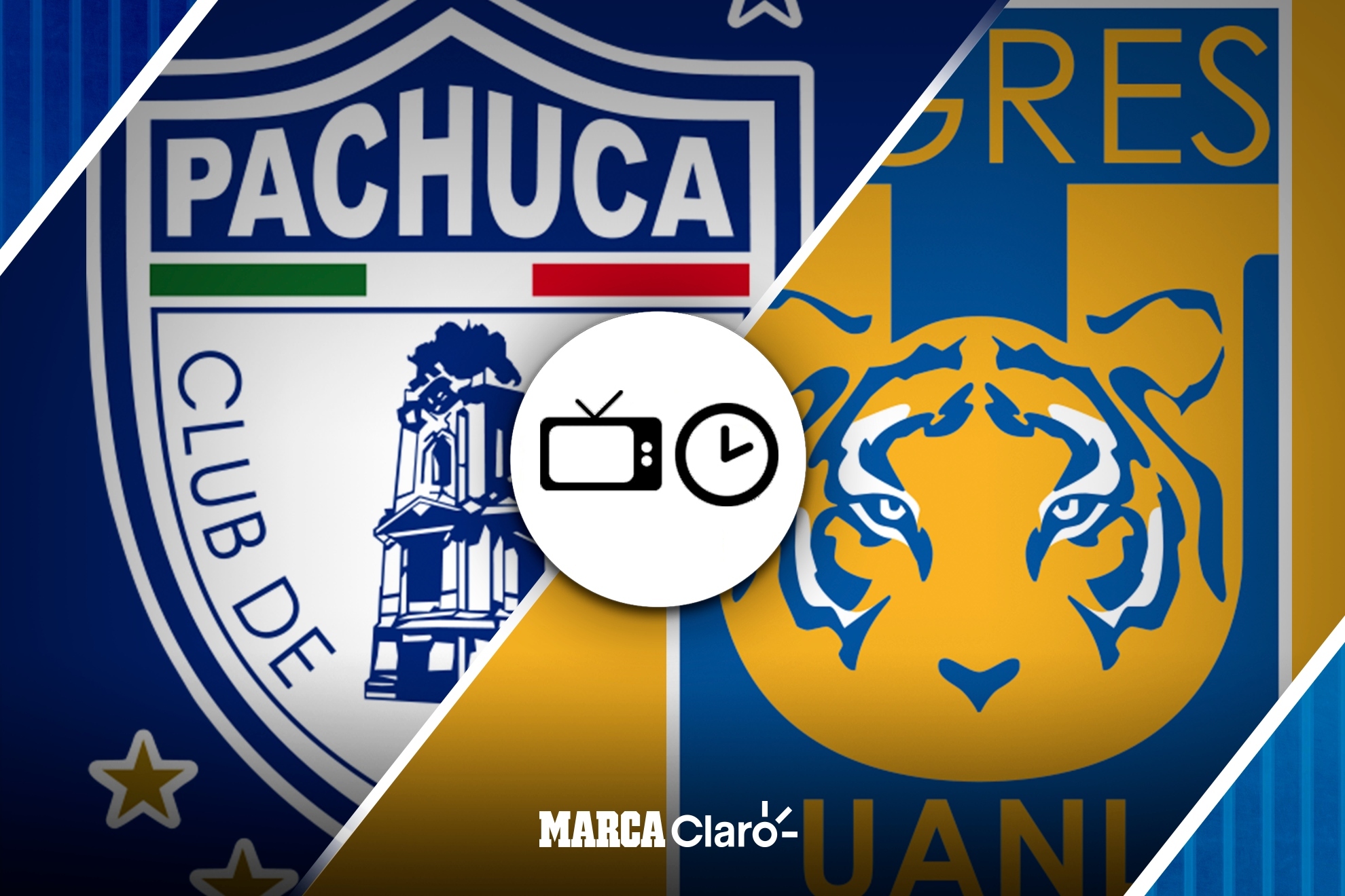 fecha, hora y canales de tv para ver en vivo y en directo el pachuca vs tigres de liga mx