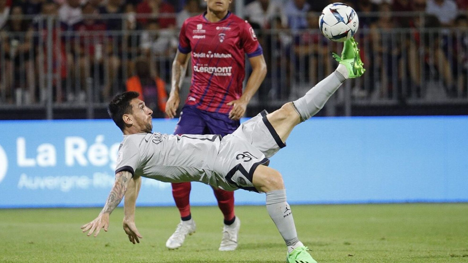 PSG run riot on Clermont, Lionel Messi seals 5-0 victory with brilliant bicycle kick - Marca