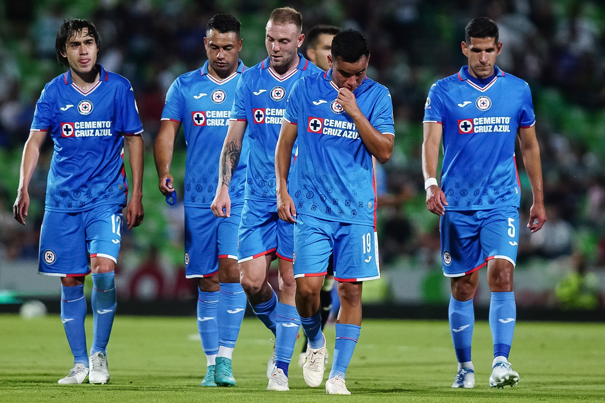 Cruz Azul sufre goleada del Santos. Imago 7