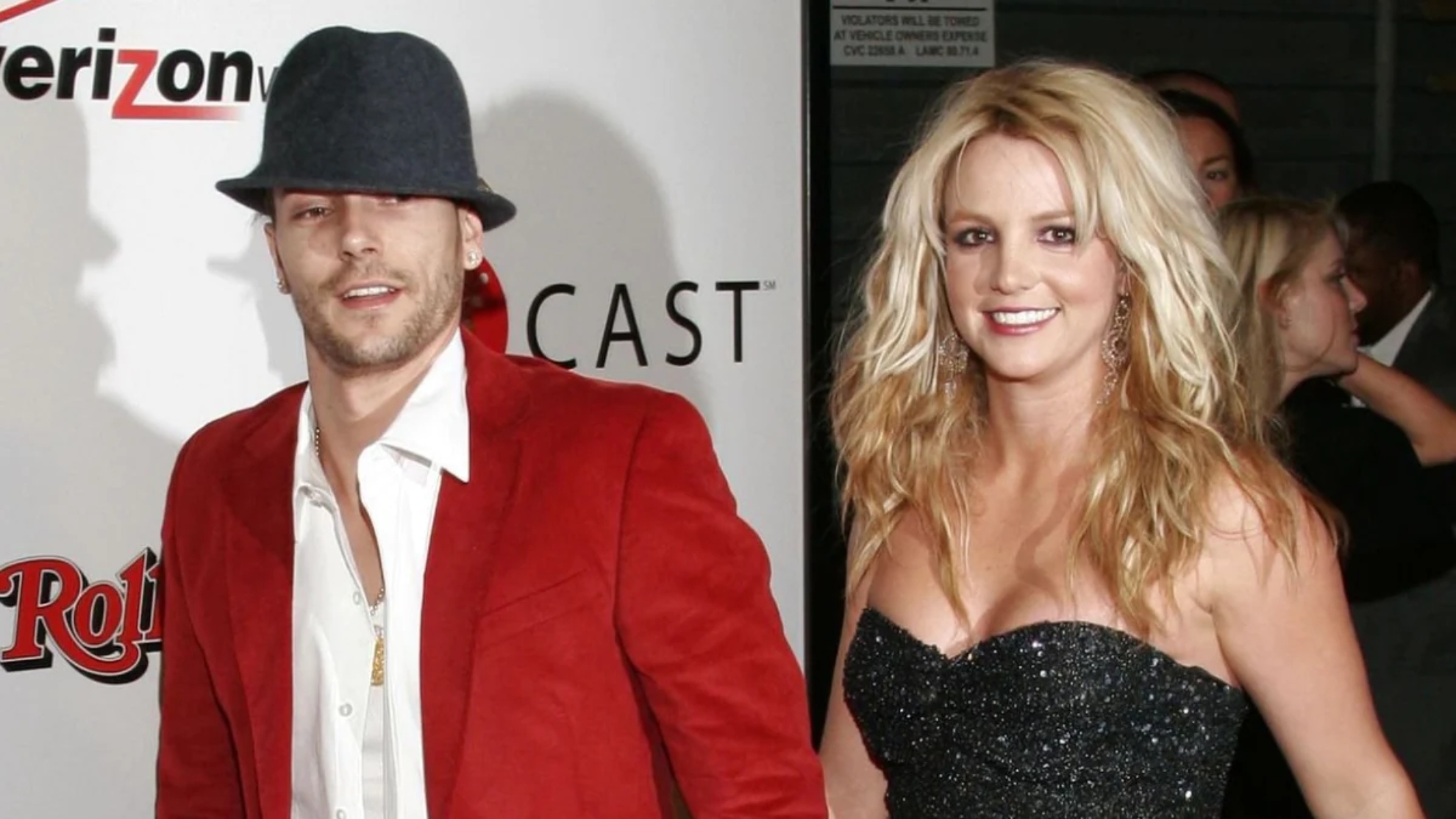 Kevin Federline and Britney Spears