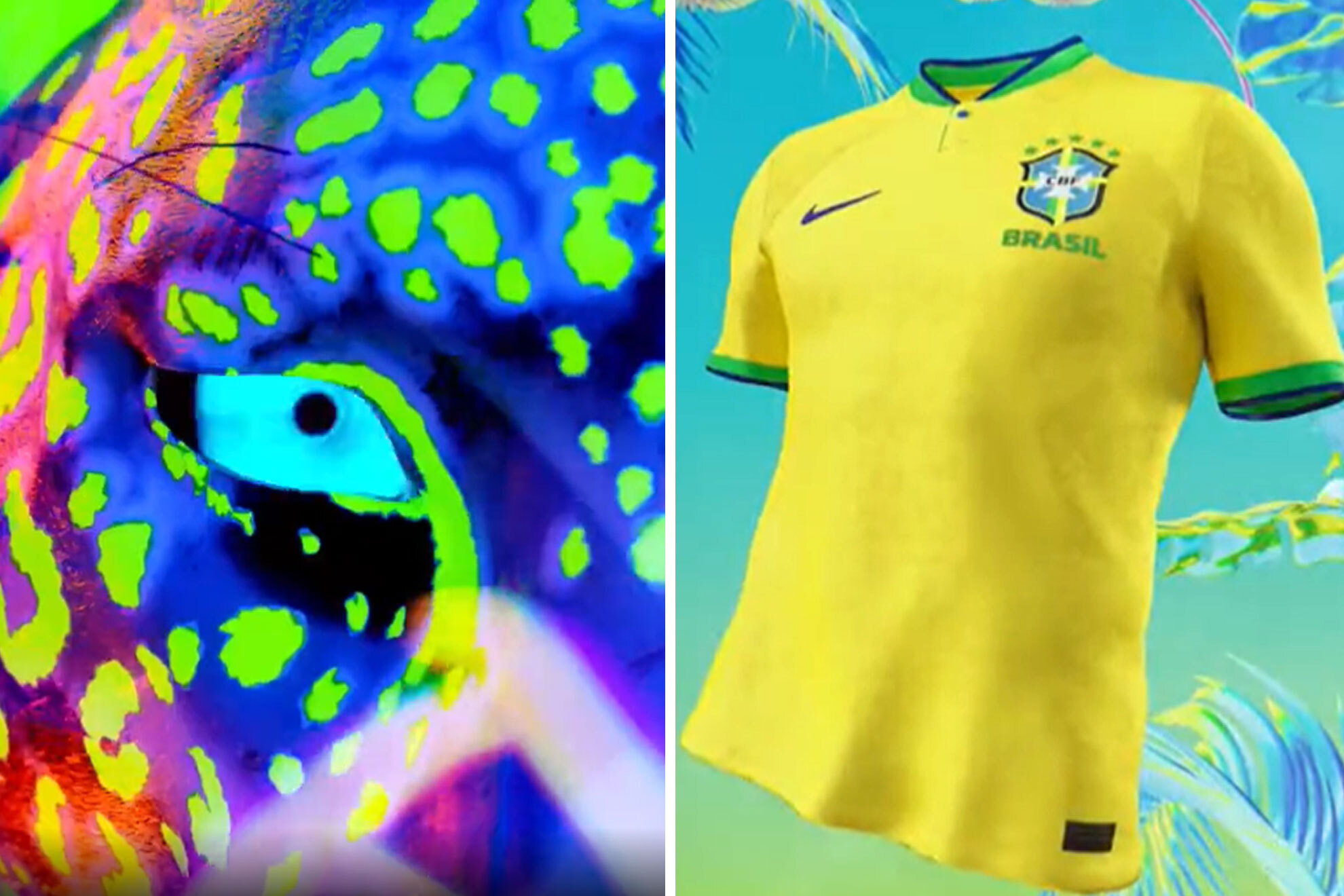 Nike presenta la camiseta de Brasil para el Mundial 2022: "¡Viste la garra!"