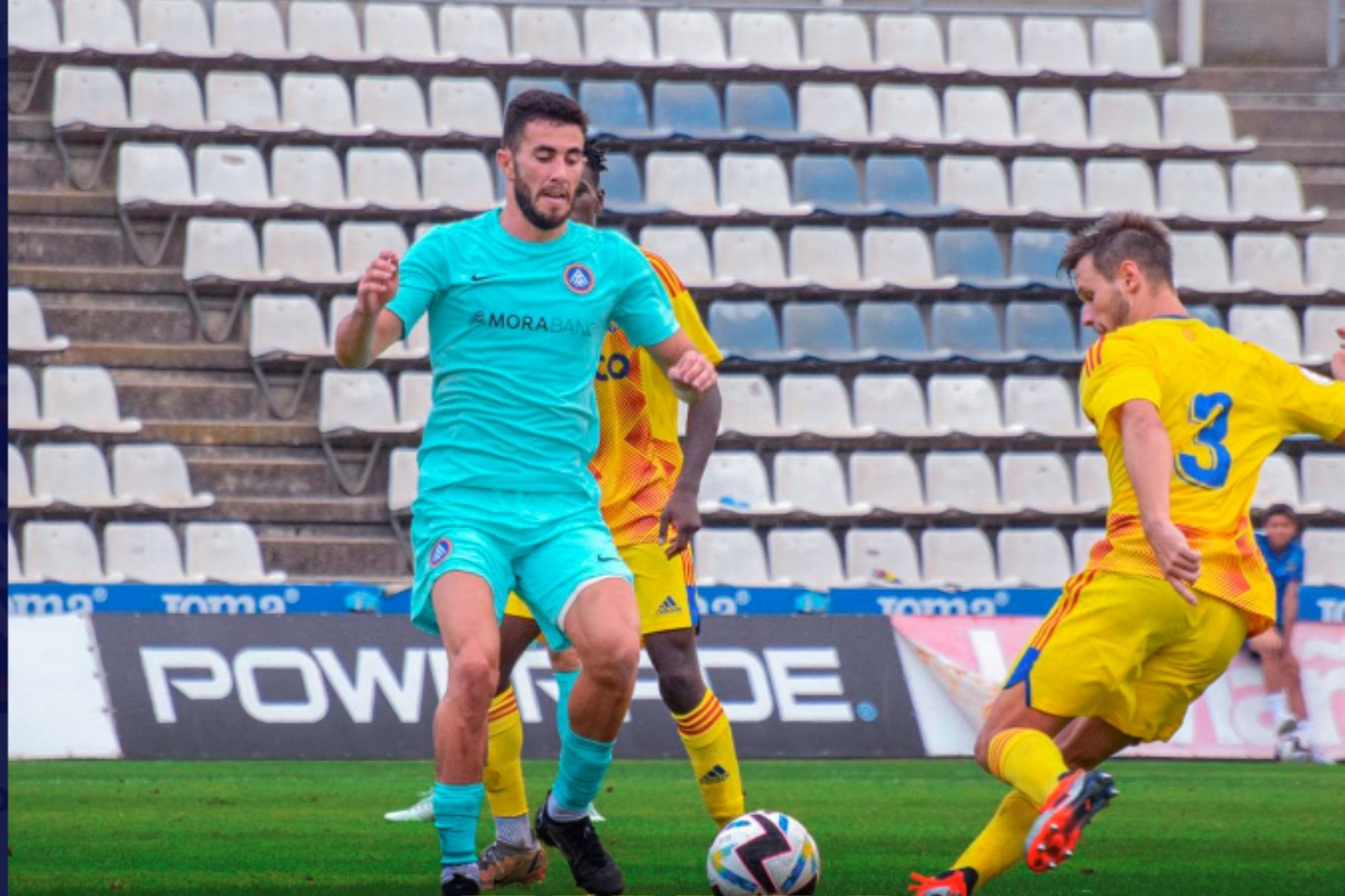 Lance del partido amistoso entre Lleida y Andorra /ANDORRA