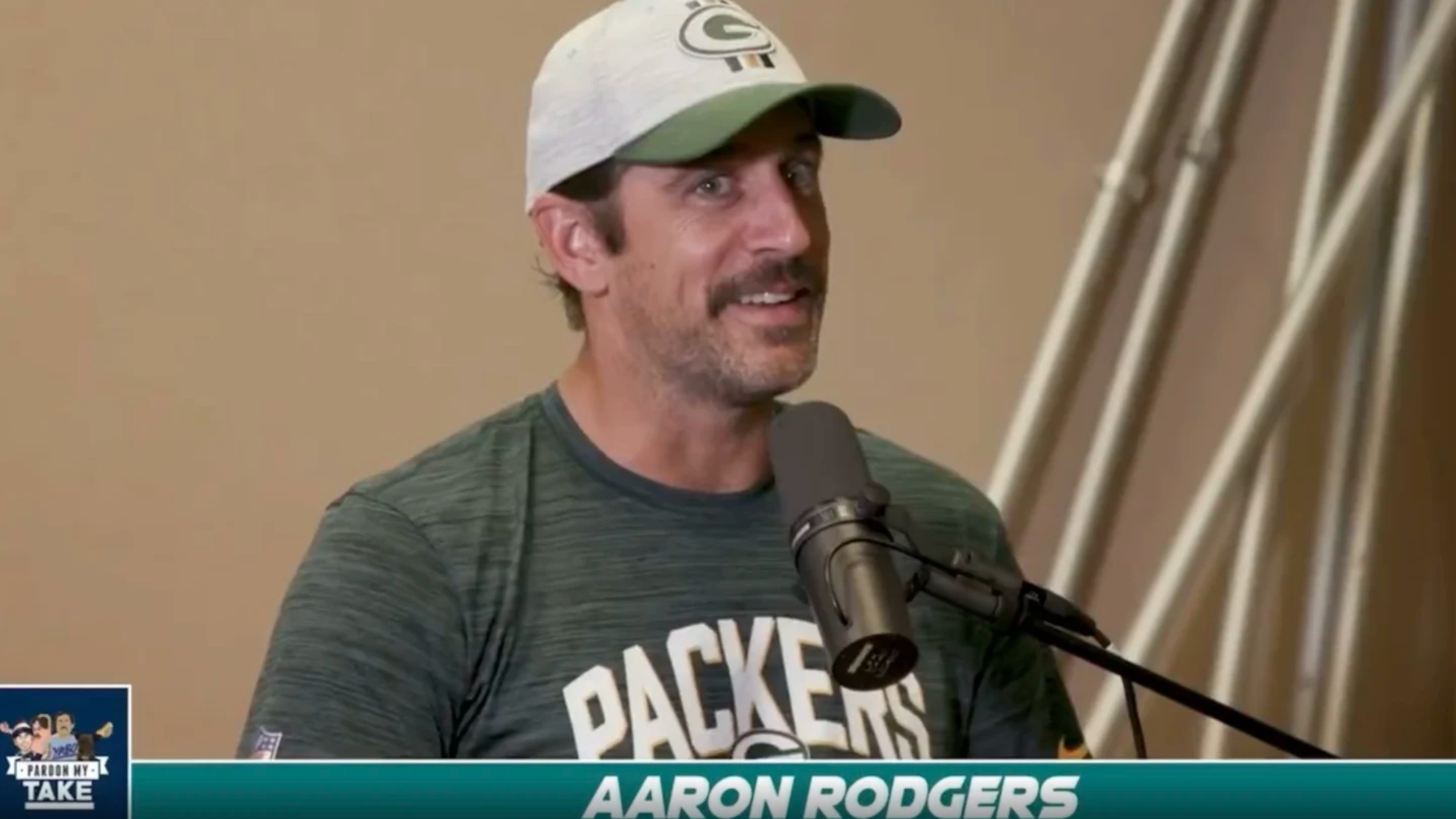 Aaron Rodgers on the Pardon My Take Podcast