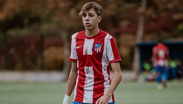 Paco Esteban (19), delantero del Juvenil del Atleti/ ATLÉTICO DE MADRID
