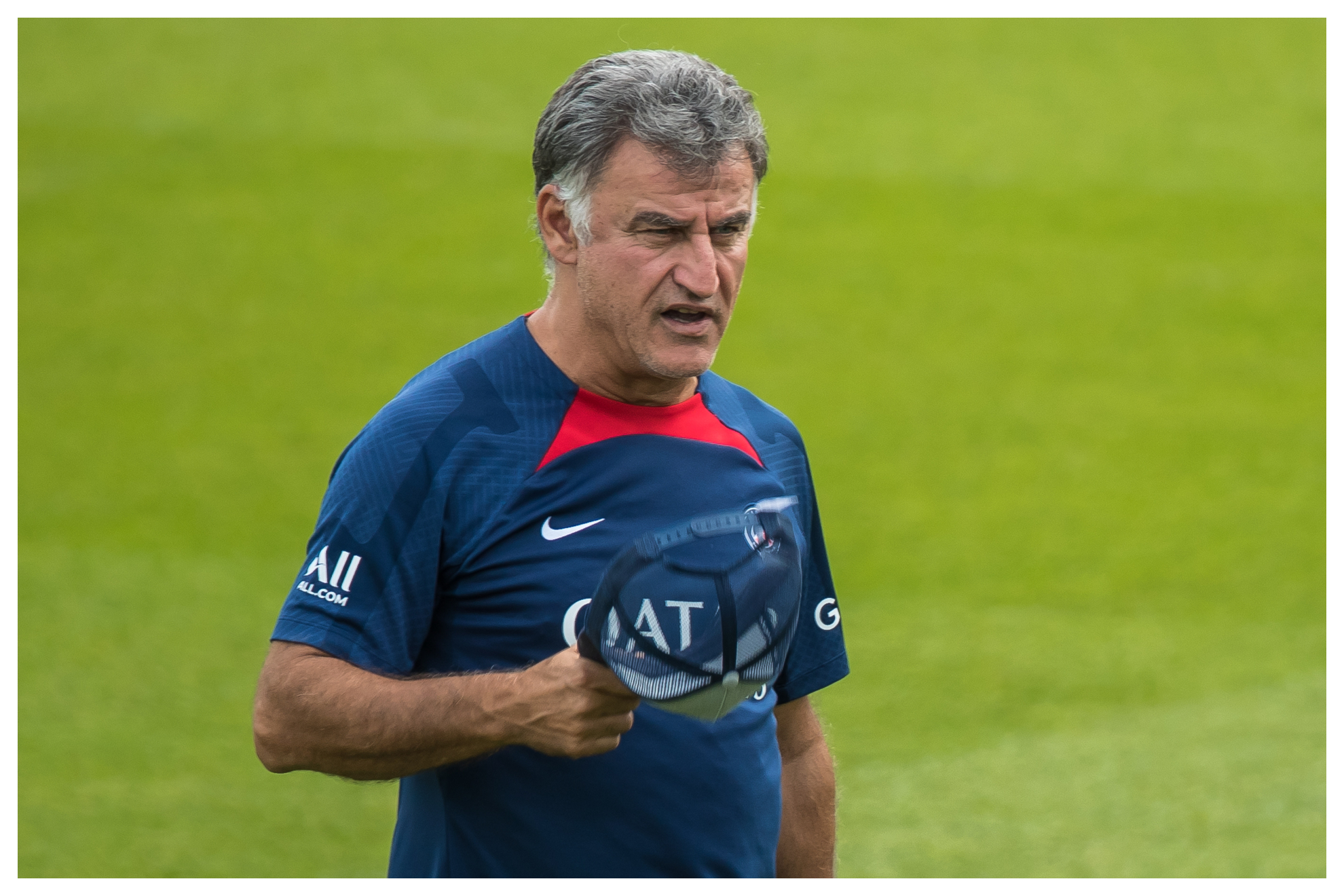 Galtier, entrenador del PSG. / EFE